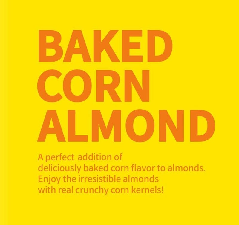HBAF Korean Baked Corn Crunchy Almonds - 190g - Image 4